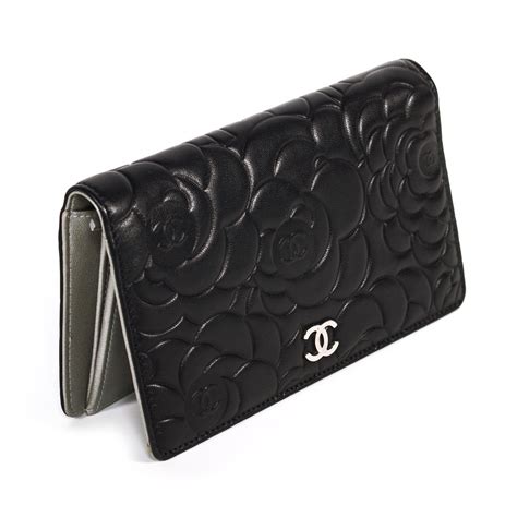 chanel camellia wallet zip|Chanel camellia wallet price.